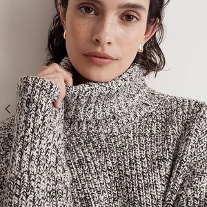 Madewell Wide Rib Turtleneck Sweater